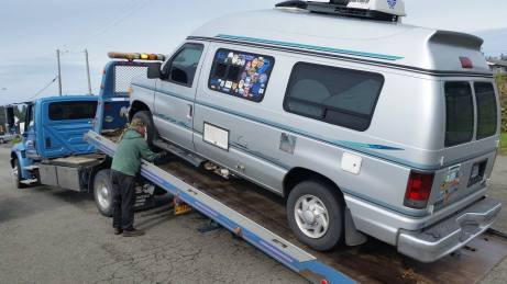 Van Day Towed